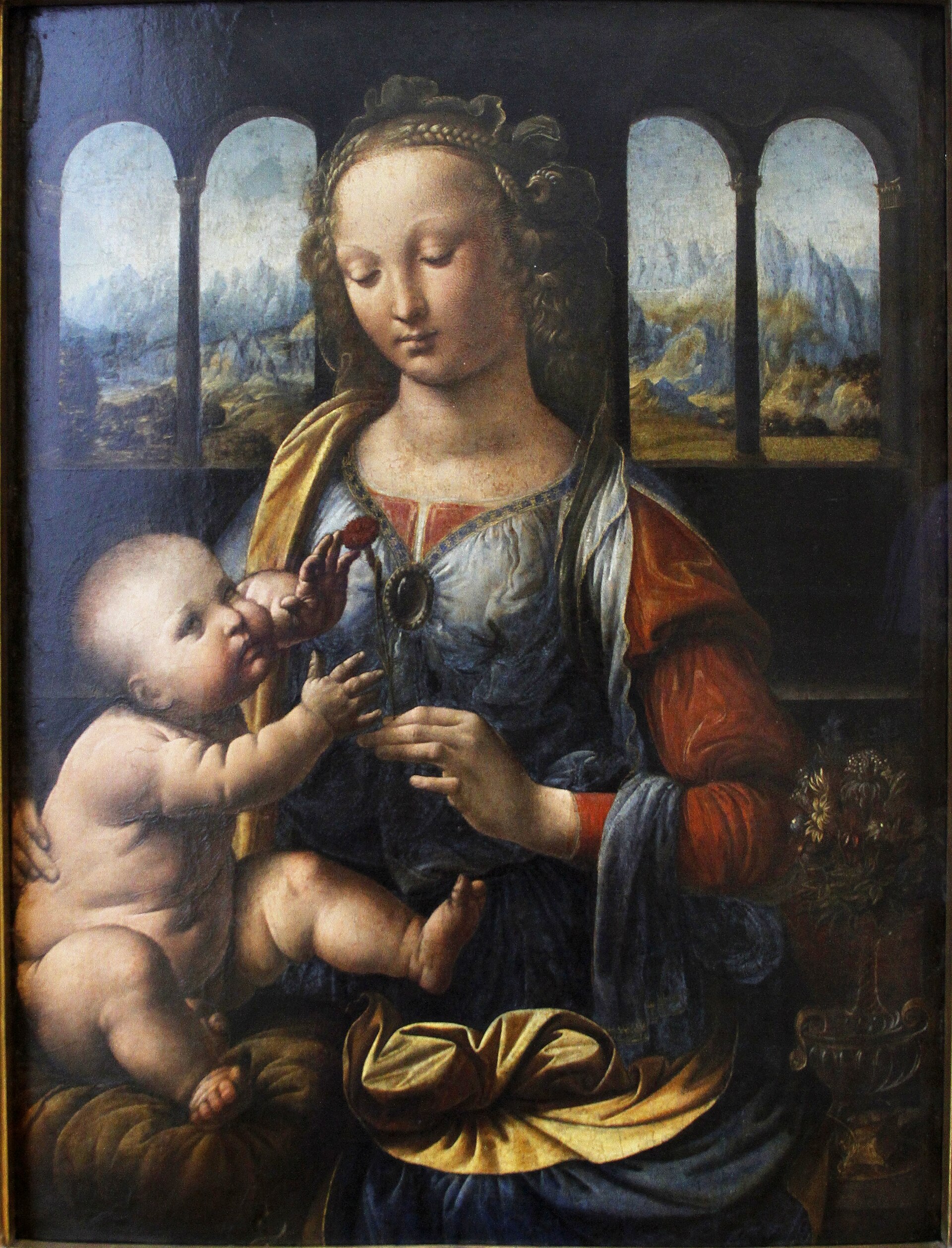 A Leonardo Madonna in the Alte Pinakothek