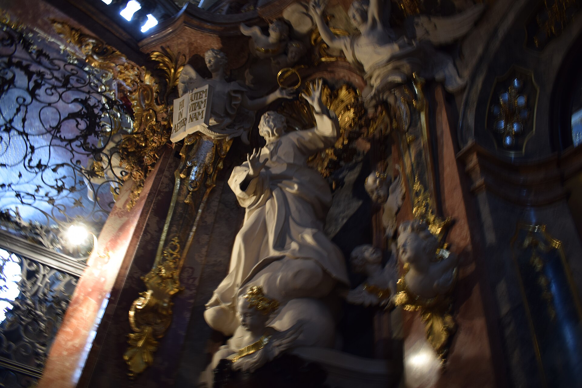 Sculpture in the Asamkirche