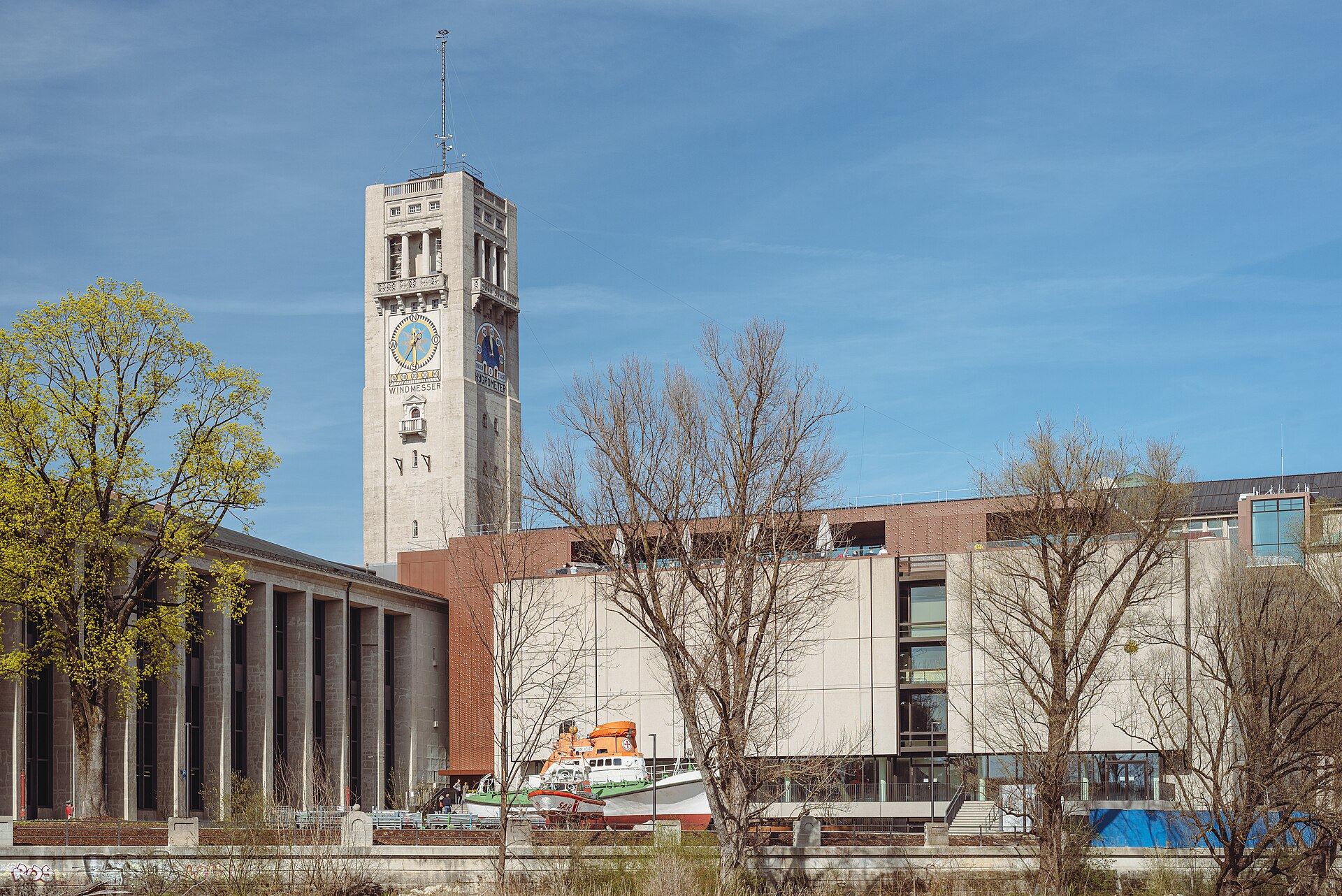The Deutsches Museum building