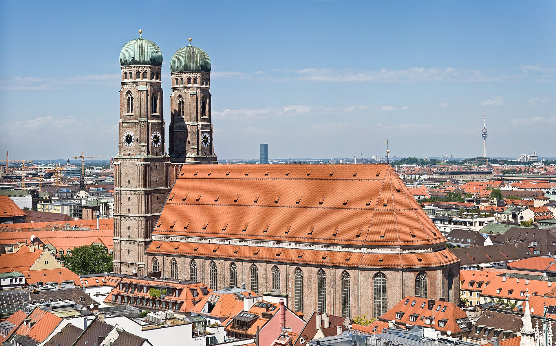 Munich seen from the Frauenkirche