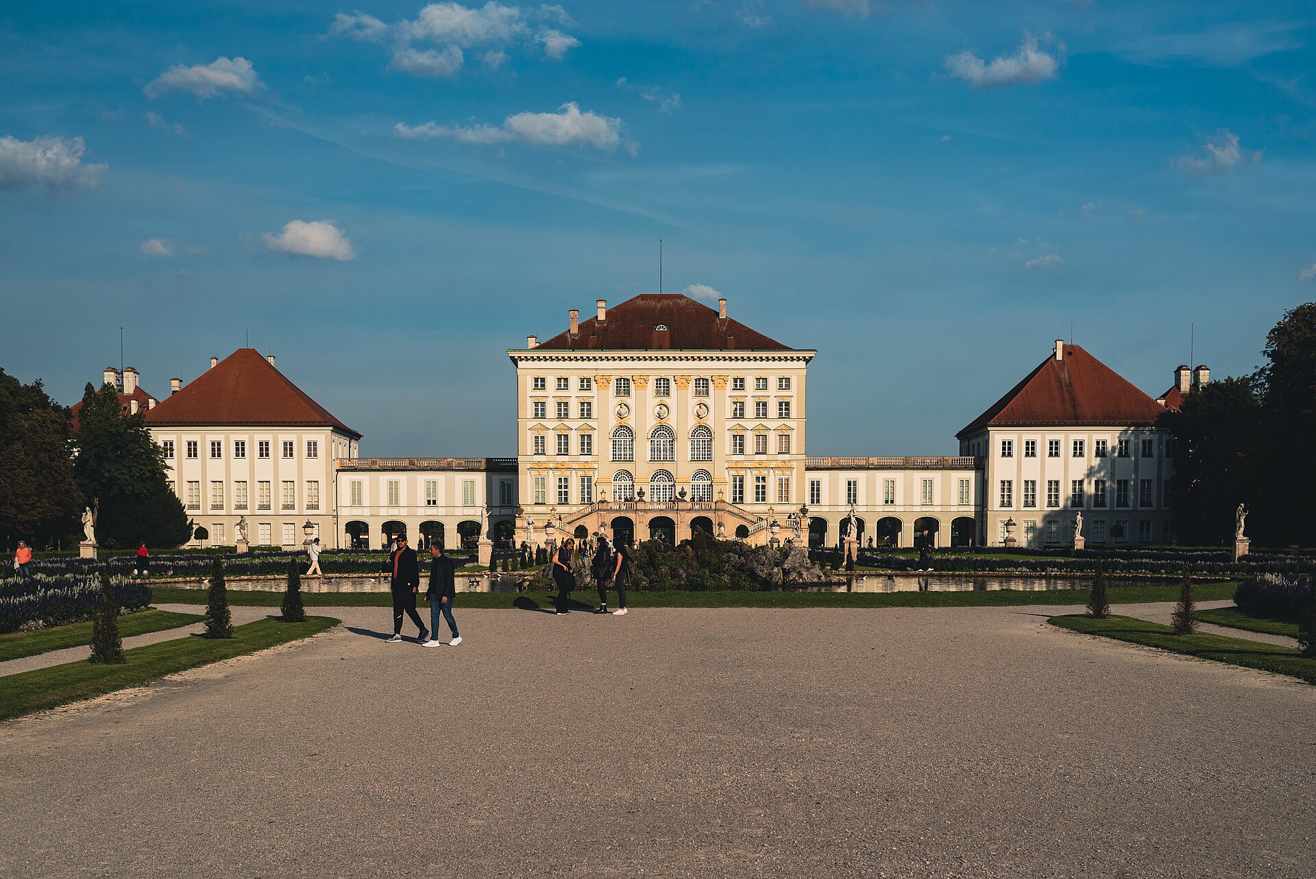 Nymphenburg Palace and its canal