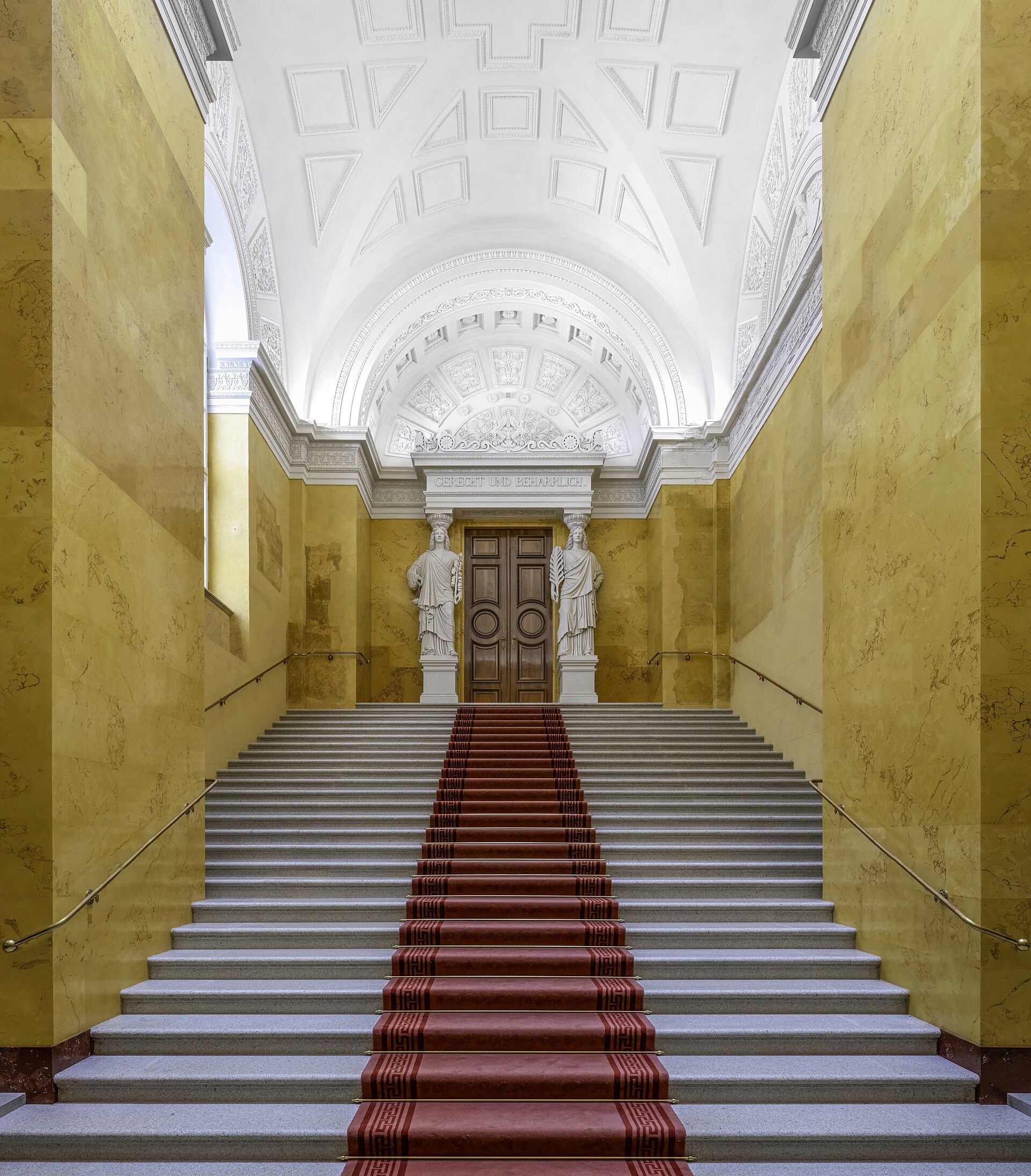 The Yellow Staircase in the Residenz